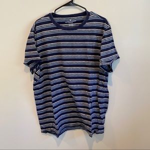 American eagle striped T-shirt.